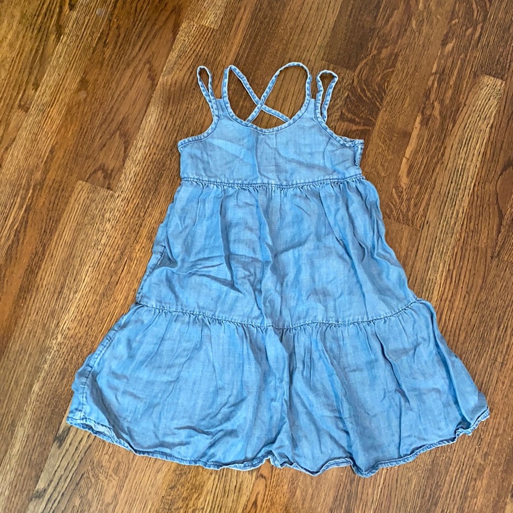 GAP girls Summer denim dress.